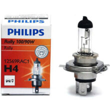 لامپ هالوژن گازی H4 مدل رالی ویژن 100/90W فیلیپس – PHILIPS