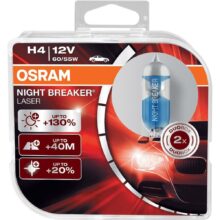 لامپ هالوژن گازی H4 مدل نایت بریکر لیزر NBL 130% اسرام – Osram