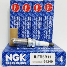 شمع خودرو NGK مدل ILFR5B-11 94249 دوبل ایریدیوم لیزر (اصلی)