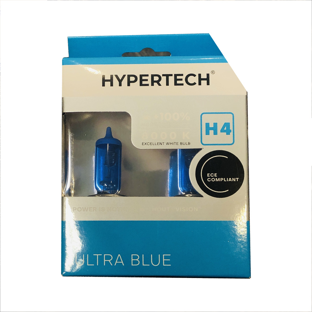 لامپ هالوژن پایه H4 مدل Ultra Blue – هایپرتک